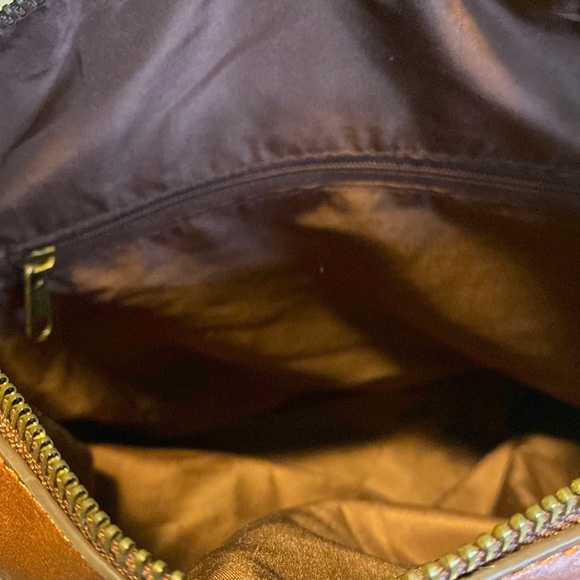 2/$20 Brown Faux Leather Shoulder Bag - Picture 8 of 8